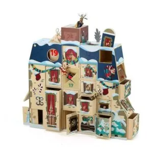 CALENDRIER DE L'AVENT MAISON EN BOIS A PERSONNALISER - VILAC