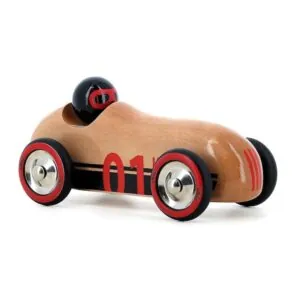 VOITURE OLD SPORT COMPET BOIS NATUREL - VILAC