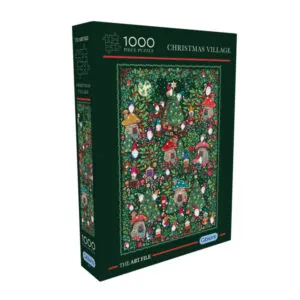 PUZZLE GIBSONS - THE ART FILE : VILLAGE DE NOEL - 1000 PIECES