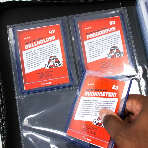 ULTRA PRO - TOPLOADER ZIP. PREM. 4-POCKET PRO-BINDER