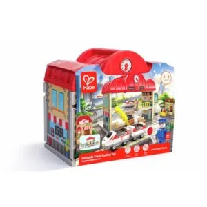 COFFRET CIRCUIT DE TRAIN PORTABLE - HAPE