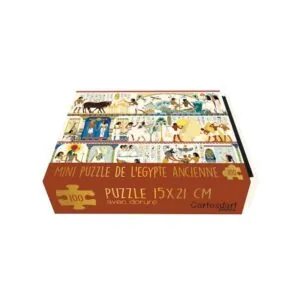 MINI PUZZLE CARTES D'ART : EGYPTE 100 PIECES