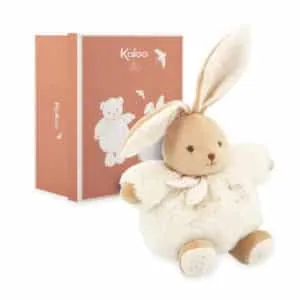 PELUCHE LAPIN CREME PATAPOUF 17CM - KALOO