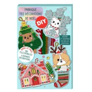 DECORATIONS DIY DE NOEL A SUSPENDRE - NOEL KAWAII - CARTES D'ART