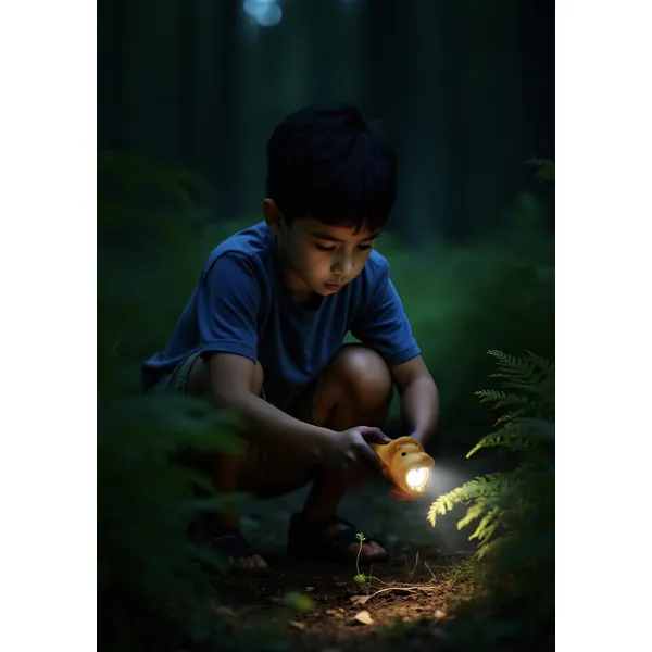 LAMPE TORCHE SILICONE - LION - LITTLE L – Image 3