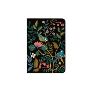 CARNET SOUPLE A6 OISEAU BLEU - CARTES D'ART
