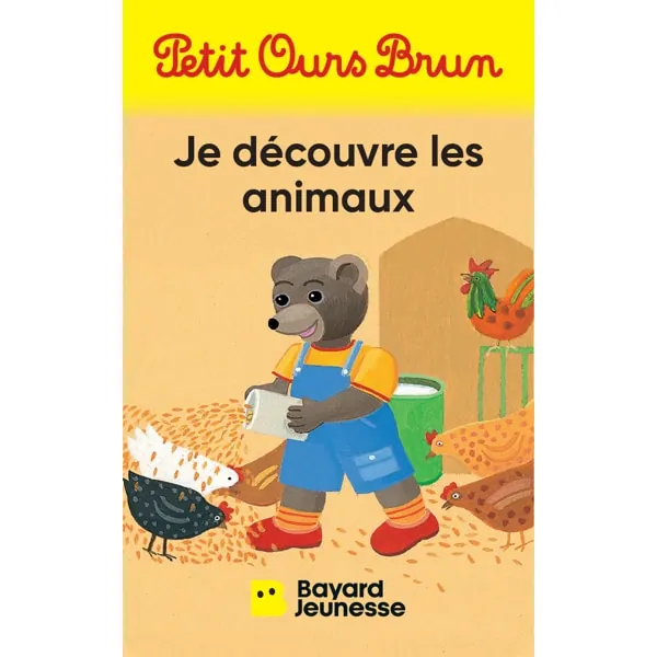 CARTE YOTO PETIT OURS BRUN : JE DECOUVRE LES ANIMAUX - 2/5 ANS