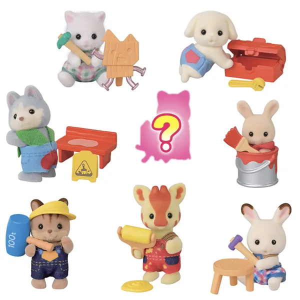 SACHET SURPRISE : LE MONDE DES BEBES BATISSEURS - SYLVANIAN FAMILIES – Image 2