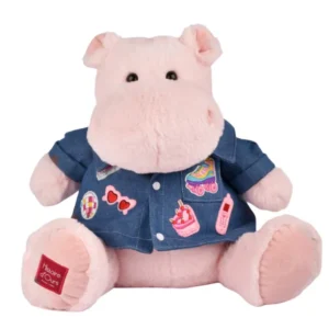 PELUCHE HIPPO PINK MALLOW 38 CM - HISTOIRE D'OURS
