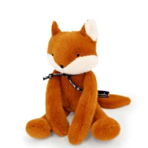 PELUCHE RENARD MELOE ANTHRACITE 37 CM - MAILOU