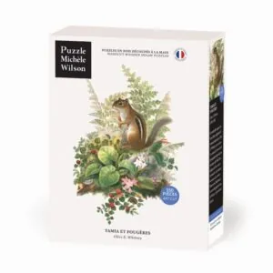 PUZZLE BOIS WILSON - O.E WHITNEY : TAMIA ET FOUGERES - 150 PIECES