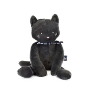 PELUCHE CHAT MELOE ANTHRACITE 37 CM - MAILOU