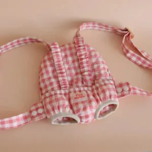 PORTE BEBE VICHY ROSE - TINY HARLOW