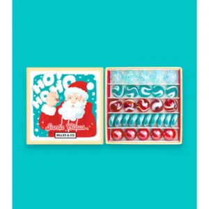BOITE DE 30 BILLES ET GALETS SANTA CLAUS - BILLES AND CO