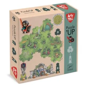 PUZZL UP DJECO : PUZZLE DE SOL VORAS FURIOUS - 18 PIECES