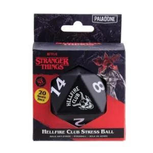 D20 ANTI-STRESS - STRANGER THINGS - HELLFIRE CLUB