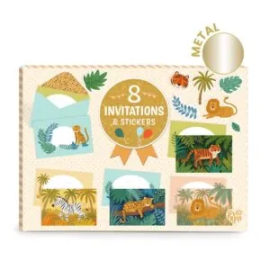 BOITE DE CORRESPONDANCE ANIMAUX DE LA JUNGLE - DJECO