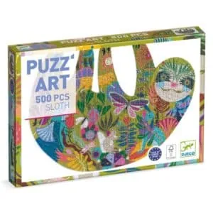 PUZZLE ART DJECO : PARESSEUX - 500 PIECES