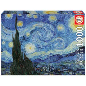PUZZLE EDUCA - V. GOGH : LA NUIT ETOILEE - 1000 PIECES