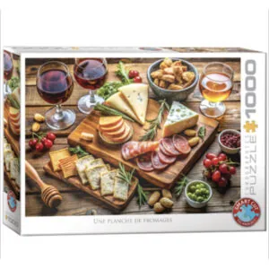 PUZZLE EUROGRAPHICS : PLANCHE DE FROMAGE - 1000 PIECES