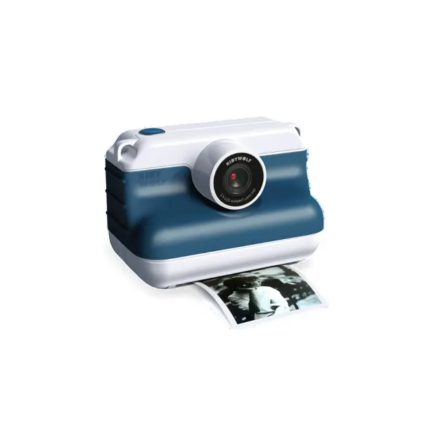 APPAREIL PHOTO IMPRESSION THERMIQUE K-PRINT BLEU - KIDYWOLF – Image 2