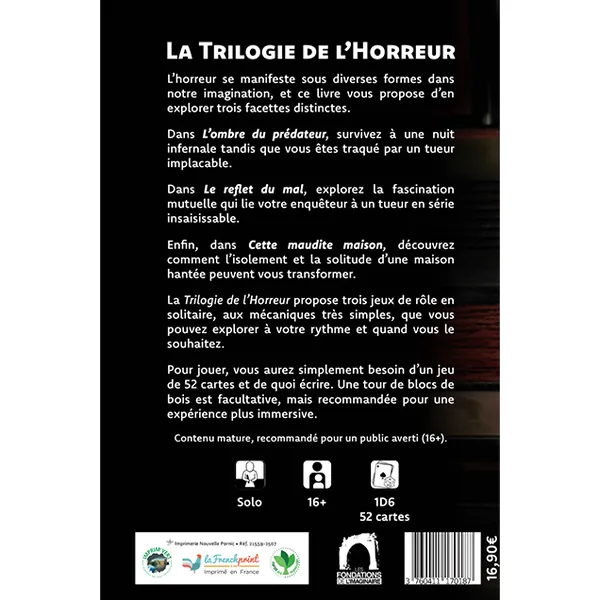 LA TRILOGIE DE L'HORREUR