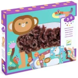 COFFRET LAINE ET SCRATCH TOUT POILUS - DJECO