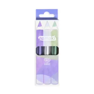 KIT CRAYONS MAQUILLAGE PAILLETES CLAIR DE LUNE - NAMAKI