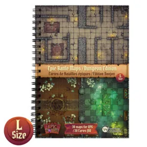 Livre Plateau de Jeu - Donjons - Taille L - A4