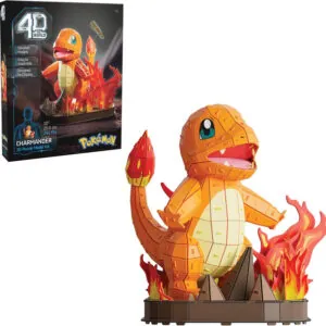 MAQUETTE 4D BUILD - POKEMON - SALAMECHE