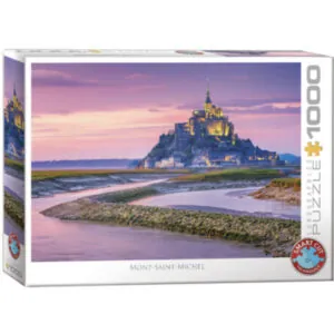 PUZZLE EUROGRAPHICS : MONT SAINT MICHEL - 1000 PIECES
