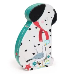 PUZZLE DJECO SILHOUETTE : OLLI LE DALMATIEN - 24 PIECES