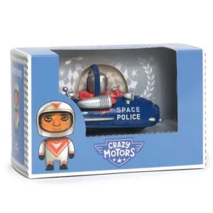 VOITURE CRAZY MOTORS - SPACE POLICE - DJECO