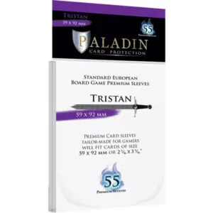 SLEEVES PALADIN - TRISTAN (STANDARD EURO) - 59X92MM