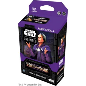 STAR WARS UNLIMITED - SECRETS DU POUVOIR - DECK DE DÉMARRAGE - PADMÉ AMIDALA