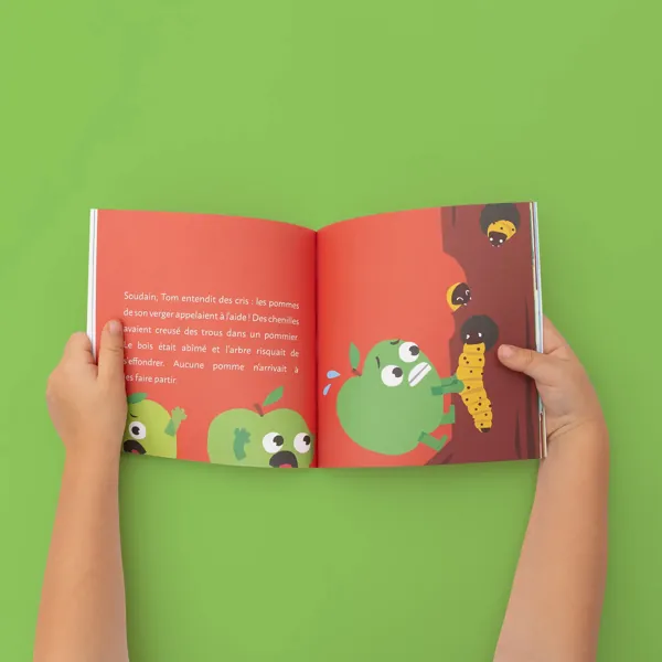 LIVRE COLLECTION GRAINES DE DEMAIN : TOM LA POMME - CHEF CLUB – Image 4