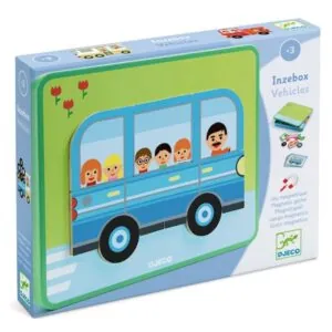 JEU MAGNETIQUE INZEBOX VEHICULES - DJECO