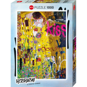 PUZZLE HEYE REBRUSH - G. KONRAD : LE BAISER - 1000 PIECES