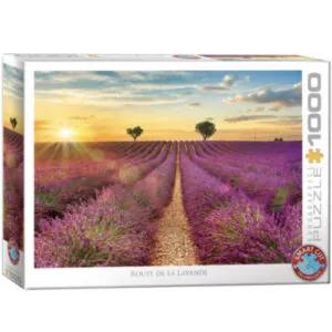 PUZZLE EUROGRAPHICS : ROUTE DE LA LAVANDE - 1000 PIECES