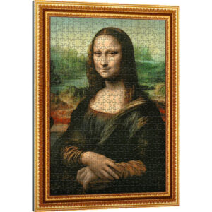PUZZLE ARTFRAME - L. DE VINCI : MONA LISA - 500 PIECES