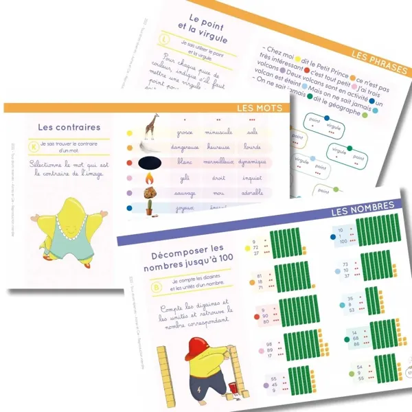 CHEVALET MATHEMATIQUES ET FRANCAIS GS/CP/CE1 - ETOILIUM – Image 7