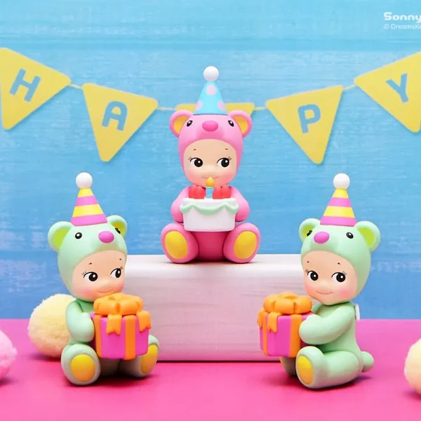 SONNY ANGEL - MINI FIGURINE BIRTHDAY BEAR SERIE – Image 2