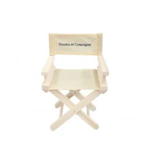 CHAISE PLIANTE BOIS ET TISSU N2 - DOUDOU ET COMPAGNIE