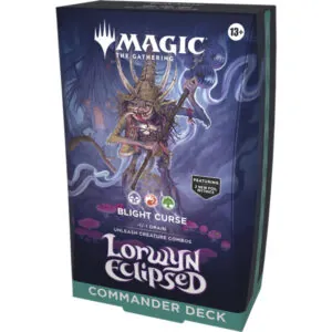 MAGIC - LORWYN ECLIPSED - COMMANDER DECK - BLIGHT CURSE (VO)