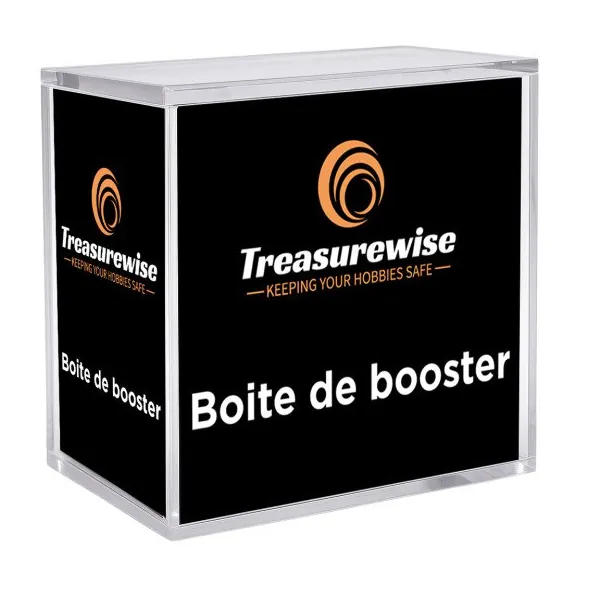 TreasureWise - Protection Acrylique Pour Boite De Boosters Pokémon