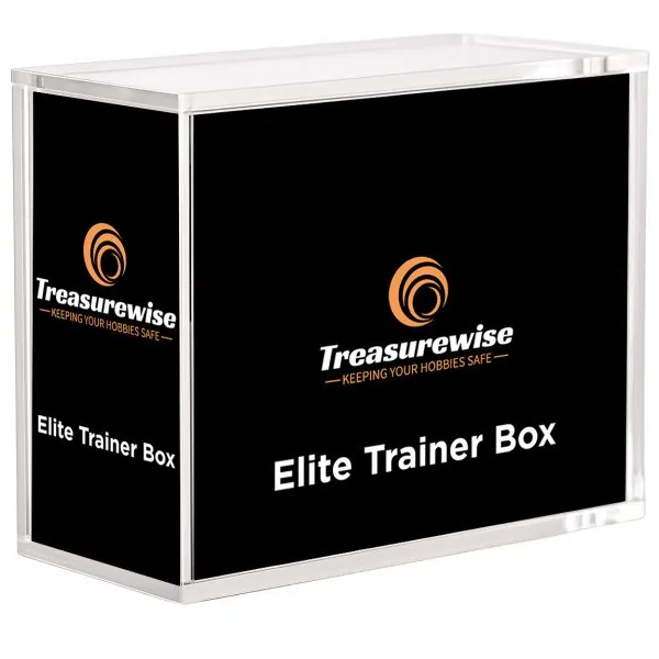TreasureWise - Protection Acrylique Pour Coffret Dresseur D'Elite Pokémon