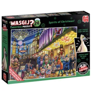 PUZZLE WASGIJ - CHRISTMAS 20 : LES ESPRITS DE NOEL - 2 X 1000 PIECES