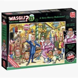 PUZZLE WASGIJ - CHRISTMAS 21 : NOUVEAU LOOK POUR NOEL - 2 X 1000 PIECES