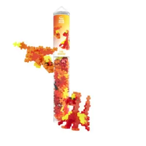 PLUS PLUS - TUBE DRAGON DE FEU - 100 PIECES