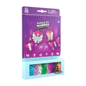 PLUS PLUS - BLOC D'ACTIVITES - FORET ENCHANTEE - 125 PIECES